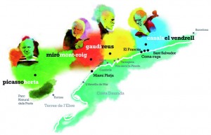 Ruta del Paisatge dels Genis, Reus, Mont-roig, el Vendrell i Horta de Sant Joan